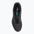 Мъжки обувки за бягане Mizuno Wave Inspire 19 black/ metallic gray/ bisgreen 6