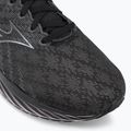 Мъжки обувки за бягане Mizuno Wave Inspire 19 black/ metallic gray/ bisgreen 7
