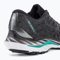 Мъжки обувки за бягане Mizuno Wave Inspire 19 black/ metallic gray/ bisgreen 8