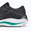 Мъжки обувки за бягане Mizuno Wave Inspire 19 black/ metallic gray/ bisgreen 9