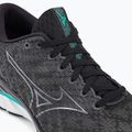 Мъжки обувки за бягане Mizuno Wave Inspire 19 black/ metallic gray/ bisgreen 10