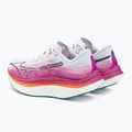 Обувки за бягане Mizuno Wave Rebellion Pro в бяло и розово J1GD231721 7