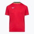 Детска тренировъчна тениска  Mizuno Core SS red/black