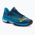 Мъжки обувки за тенис Mizuno Wave Exceed Light 2 AC dress blues / bolt2 neon / clolsonne