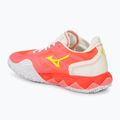 Дамски обувки за тенис Mizuno Wave Enforce Tour CC candy coral/snow white/neon flame 3