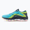 Мъжки обувки за бягане Mizuno Wave Sky 7 jet blue/white/bolt2neon 4
