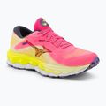 Дамски обувки за бягане Mizuno Wave Sky 7 highvpink/ombre blue/bolt2neon