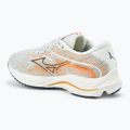 Дамски обувки за бягане Mizuno Wave Rider 27 snow white/ nightshadow blue/ coral reef 3