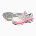 Дамски обувки за бягане Mizuno Wave Inspire 19 snow white/ hi vis pink/ purple punch 15