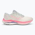 Дамски обувки за бягане Mizuno Wave Inspire 19 snow white/ hi vis pink/ purple punch 2