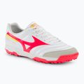 Мъжки футболни обувки Mizuno Morelia Sala Classic TF white/flery coral2/bolt2