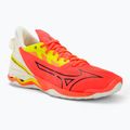 Мъжки обувки за хандбал Mizuno Wave Mirage 5 nflame/black/bolt2(neon)