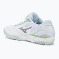 Детски обувки за хандбал Mizuno Stealth Star 2 Jr white/gridge/patinagreen 3