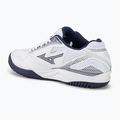 Детски обувки за хандбал Mizuno Stealth Star 2 Jr white/blueribbon/mpgold 3