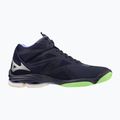 Мъжки обувки за волейбол Mizuno Wave Lightning Z7 Mid evening blue / tech green / lolite 3