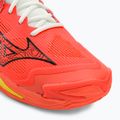 Мъжки обувки за волейбол Mizuno Wave Momentum 3 neon flame / black / bolt2 neon 9