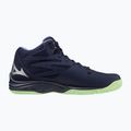 Мъжки обувки за волейбол Mizuno Thunder Blade Z Mid evening blue / tech green / lolite 3