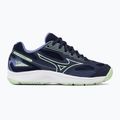 Детски обувки за волейбол Mizuno Cyclone Speed 4 Jr eblue/tech green/lolite 2