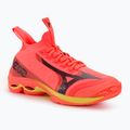 Мъжки обувки за волейбол Mizuno Wave Lightning Neo2 neon flame / black / bolt2