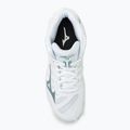 Дамски обувки за волейбол Mizuno Wave Voltage Mid white/glacial ridge/patina green 5