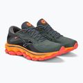 Дамски обувки за бягане Mizuno Wave Sky 7 turbulence/white/carrot curl 5