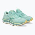 Дамски обувки за бягане Mizuno Wave Sky 7 egghell blue/white/sunshine 5