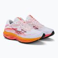 Дамски обувки за бягане Mizuno Wave Rider 27 white/black/dubarry 5