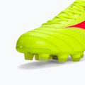 Мъжки футболни обувки Mizuno Morelia II Pro MD safety yellow/fiery coral 2/galaxy silver 8