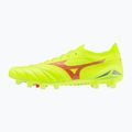 Mizuno Morelia Neo IV Β Elite MD safety yellow/fiery coral 2/galaxy silver мъжки футболни обувки 3