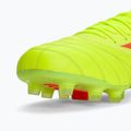 Mizuno Morelia Neo IV Β Elite MD safety yellow/fiery coral 2/galaxy silver мъжки футболни обувки 9