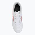 Детски футболни обувки Mizuno Monarcida Neo III Select Jr MD бяло/радиант червено 5