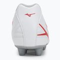Детски футболни обувки Mizuno Monarcida Neo III Select Jr MD бяло/радиант червено 6