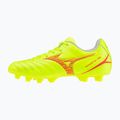 Детски футболни обувки Mizuno Monarcida Neo III Select Jr AG safety yellow/fiery coral 2