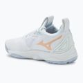 Дамски обувки за волейбол Mizuno Wave Momentum 3 white/ navy peony/ peach parfait 3