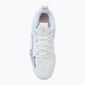 Дамски обувки за волейбол Mizuno Wave Momentum 3 white/ navy peony/ peach parfait 5