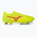 Мъжки футболни обувки Mizuno Morelia Neo IV Β Japan Mix safety yellow/flery coral 2/safety yellow 2
