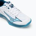 Детски обувки за волейбол Mizuno Lightning Star Z7 white/sailor blue/silver 7