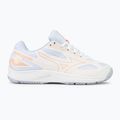 Дамски обувки за волейбол Mizuno Cyclone Speed 4 white/peach parfait/halogen blue 2