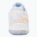 Дамски обувки за волейбол Mizuno Cyclone Speed 4 white/peach parfait/halogen blue 6