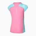 Дамска тениска за бягане Mizuno Aero Tee lilac chiffon 2