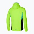 Мъжко яке за бягане Mizuno Alpha Jacket lime 2