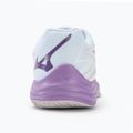 Детски обувки за волейбол Mizuno Lightning Star Z7 white/patrician purple/quince 6