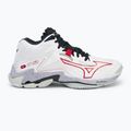 Обувки за волейбол Mizuno Wave Lightning Z8 Mid white/salsa/black 2
