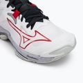 Обувки за волейбол Mizuno Wave Lightning Z8 Mid white/salsa/black 7
