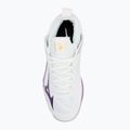 Дамски обувки за волейбол Mizuno Wave Dimension white/patrician purple/quince 5