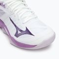 Дамски обувки за волейбол Mizuno Wave Dimension white/patrician purple/quince 7