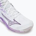 Дамски обувки за волейбол Mizuno Wave Momentum 3 Mid white/patrician purple/quince 7