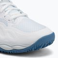 Дамски обувки за тенис Mizuno Wave Enforce Court CC white/ parisian blue/ plein air 7