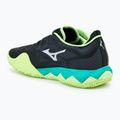 Мъжки обувки за тенис Mizuno Wave Enforce Tour CC black/white/mizuno neo lime 3