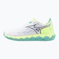 Дамски обувки за тенис Mizuno Wave Enforce Tour CC white/black/mizuno neo lime